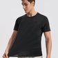 Mens Seamless Workout T-Shirts Lightweight Moisture Wicking Running Hiking Camping Tennis Pickleball Shirts for Men