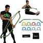 Gorilla Bow Original Portable Home Gym Resistance Bands and Bar System for Travel, Fitness, Weightlifting and Exercise Kit, Full Body Workout Equipment Set