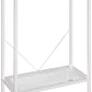 Fish Tank Stand: The Perfect 10 Gallon Metal Aquarium Stand Measuring 22.8" W x 10.6" D x 31.3" H to Fit Your Aquatic Display Needs. (10 Gallon-White)