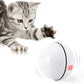 WWVVPET Interactive Cat Toys Ball with LED Light, 360 Degree Self Auto Rotating Smart Ball, USB Rechargeable Spinning Cat Ball Toy,Stimulate Hunting Instinct Kitten Funny Chaser Roller Pet Toy