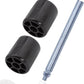 2.5" x 3" Deck Roller with Shaft Rod - Compatible With John D-eere 180, 185, 2025R, 2027R, Z655 (150+ Models) - Replaces M113955 M41644 M111134 210-303 13279