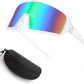 Karsaer Vision Sports Sunglasses Cycling Glasses Baseball Softball Sunglasses Unisex for Adult Youth Kids Boys Girls 8-16