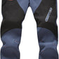 YSENTO Men's Fleece Lined Ski Snow Pants Winter Waterproof Softshell Insulated Hiking Cargo Pants