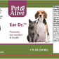 PetAlive Ear Dr. - Natural Ear Drops Promote Ear Comfort and Health in Cats and Dogs - Soothe Ear Discomfort to Reduce Constant Scratching - Keep Pets Ear Canals Clean and Clear - 30 mL