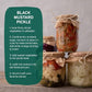 Black Mustard Seeds (397g/14oz), Gluten free, 100% Raw, Sourced from India, Packed in Resealable Zip Lock Pouch