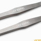 2 Pcs 15 Inch Tweezers, Heavy Duty Reptile Feeding Tongs, Aquarium Tongs, Reptile Tweezers Feeding, Reptile Tongs, Straight and Curved Long Tweezers for Aquarium and Terrarium
