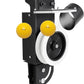 Lite 9” Baseball Pitching Machine - Adjustable Speed & Angle,45MPH Lightweight & Portable, Perfect for Hitting and Fielding Training