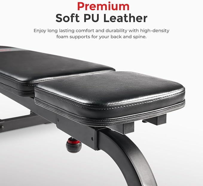 Sunny Health & Fitness Multifunctional Strength Training Home Gym – Complete Workout Equipment with Training Attachments, Optional Squat Stand, Power Rack Cage, Adjustable Incline Bench