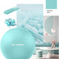 Trideer Yoga Ball – Anti-Burst Exercise Ball for Pregnancy, Office, Birthing, Stretching & Core Workout – Home Gym & Therapy