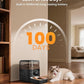 oneisall Cordless WiFi Automatic Cat Feeder, Tasty S2 Pro Rechargeable 100-Day Battery Operated Pet Feeder, 12 Cups/3L Timed Cat Food Dispenser for Large Kibble, Smart App Control (Black)