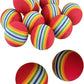 Colorful Soft Foam Rainbow Play Balls for Pet Dog and Cat Toys (12)