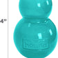Outward Hound by Planet Dog Double-Tuff Interactive Treat-Dispensing Dog Toy, Medium, Blue