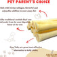 Amazing Dog Treats - 6 Inch Cow Tail Dog Chew- Thick - (10 Pcs/Pack) - Premium Quality - Sourced from Grass Fed Cattle - Long Lasting Dog Chew- Rawhide Alternative