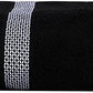 CASA COPENHAGEN, Solitaire 10 Pieces Hand Towel Set- Jet Black, 600 GSM, 16x28 Inches, Designed in Denmark Super Soft Egyptian Cotton Towels for Bathroom & Kitchen
