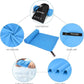 Microfiber Beach Towel-Perfect for Travel, Sports, Camping, Swimming, Yoga, Gym- Quick Dry, Sand Free, Compact, Lightweight, Absorbent (Blue,Large(160x90cm, 63x35”))