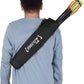 YLS Archery Hip and Back Quiver for Arrows - Black Arrow Quiver for Kids and Adults - Adjustable Arrow Holder with a Padded Strap and Belt Clip - Archery Accessories for Field and Practice
