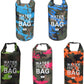 Waterproof Dry Bag 2L/5L/10L/15L/20L/30L, Roll Top Sack Keeps Gear Dry for Kayaking, Rafting, Boating, Swimming, Camping, Hiking, Beach, Fishing with Free Waterproof Phone Case