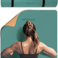 Extra Thick 8mm Yoga Mat, 72"x28" Non Slip Exercise Mat, Reversible 2-Sided Dual Color Premium POE Material, with Carrying Strap for Yoga, Pilates, Home Gym