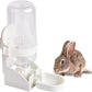 kathson Rabbit Water Bottle, 17oz Hanging Water Fountain Automatic Dispenser No Leak WaterFeeder for Bunny Chinchilla Guinea Pig Hedgehog Ferret