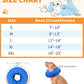 Supet Inflatable Dog Cone for Dogs to Stop Licking, Dog Neck Donut Collar Recovery E Collar to Stop Licking, Soft Pet Cone for Small Medium Large Dogs