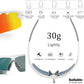 BangLong Polarized Sports Sunglasses Cycling Sun Glasses for Men Women with 5 Interchangeable Lenes for Running Baseball Golf