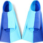 Kids Swim Fins,Short Kids Fins Youth Swimming Flippers for Lap Swimming Training for Children Girls Boys Beginners