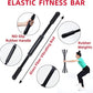 Elastic Fitness Stick Elastic Bar Body Exercise Bar Muscle Training for Exercise Tremor Stick Shoulder Rehabilitation Physical Therapy, Aerobics,Body Shaping Home Gym Yoga, Pilates