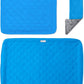Paw Inspired Fitted Fleece Cage Liner Set for Ferret Nation, Critter Nation Single Unit (Bottom Pan Liner, Ramp Cover, Shelf Liner) for Ferrets, Rats, Chinchillas, Hedgehogs, Small Animals (Blue)