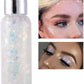 MEICOLY Clear White Face Body Glitter,Sparkling Chunky Hair Glitter,Mermaid Face Glitter,Intense Glitter Makeup,Body Glitter for Women and Girls