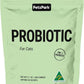 Probiotic for Cats & Kittens - Cat Probiotic Powder for Hairball Prevention, Digestive Support, Immune Health, Prebiotics, and Diarrhea Relief - Suitable for Indoor Cats & Kittens - 60 Scoops