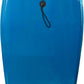 PMU 33 Inch Sky Blue Bodyboard - Lightweight Wrist Leash, Slick Bottom Boards for Beach, Sea & Pool - Surfing Board for Kids, Teens & Adults Wave Conditions Pkg/1