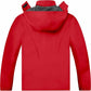 TEZO Mens Rain Jacket Waterproof with Hooded Hiking Coat Lightweight Windbreaker