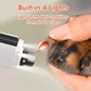 Super Powerful Dog Nail Trimmers, Dog Nail Clipper and Dog Nail Grinder Combo, Ultra Quiet, 3 Speeds, 4 Bright Lights, with Travel Lock, for Small, Meddium and Large Dogs, Cats, Small Animals