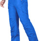 FREE SOLDIER Men's Waterproof Snow Insulated Pants Winter Skiing Snowboarding Pants with Zipper Pockets