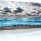 Lapremoly Black And White Beach Wall Painting Canvas Wall Art For Living Room Wall Decor For Bedroom Office Wall Decor Blue Sea Wave Pictures Artwork Modern Hotel Room Home Wall Decoration 20x40 In