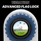 WOSPORTS Golf Range Finder with Slope Switch, 1200 Yards Rangefinder for Golfing & Hunting, ±1yd Accuracy, 0.3s Flag Locking Vibration, Rechargeable, Blue