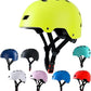 Bike Helmet 3 Sizes for Teenager Kids Youth Adults,Bavilk Skateboard Helmet Adjustable Multi-Sport Bicycle Cycling Scooter Roller Skate Inline Skating Rollerblading for Girls Boys Women Men Teen
