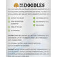 Premium Anti Itch Dog Shampoo for Sensitive Skin, Made in USA, Dry Skin Treatment for Dogs, Great for Allergies, Itching, Hot Spots, Natural Ingredients & Allergy Relief, 16 OZ [We Love Doodles]