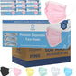 Litepak 500pcs Premium Disposable Face Mask SOFT 3ply Nose Wire