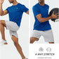 NORTHYARD Mens Athletic Shirts Short Sleeve Gym Workout Running Training Sports Performance T Shirt Basic Tee for Men