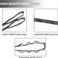 PRIOR FITNESS Yoga Straps Aerial Hammock Accessory Set, 2pcs Daisy Chain + 2pcs Carabiner, Aerial Silk Hardware with Daisy Chain Carabiner for Yoga Swing Pilates