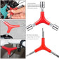 Bicycle Spoke Tension Meter Wrench Repair Tool Set, 8pcs Adjustment Bike Bicycle Spoke Indicator Tensiometer Wrench, Wheel Repair Tool W/Valve Wrench/Spoke Wrench/Tire Lever/Hex/Socket Wrench