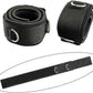 2Pcs Fitness Thigh Straps Soft Neoprene Padded Fitness Leg Exercise Attachment Adjustable Thigh Resistance Belt for Machines Gym Workout Speed Exercise Taekwondo Football Running