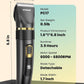 oneisall Dog Clippers Low Noise, Pro Dog Grooming Clippers Kit with Rechargeable Cordless Shaver Trimmer for Dogs Cats, IPX7 Waterproof Pet Clippers Grooming at Home
