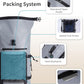ECOHUB Waterproof Backpack for Women Men, 30L Roll-Top Closure Heavy Duty Dry Bag for Travel with IPX8 Waterproof Phone Case