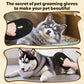 2025 Upgraded Pet Hair Removal Glove |Double-Sided – Reusable Grooming & Bathing Glove for Dogs and Cats |Soft Silcone Touch |Easy Deshedding and Cleaning Mitt (Black, 2 PCS)