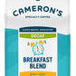 Cameron's Coffee Roasted Ground Coffee Bag, Decaf Breakfast Blend, 10 Ounce, Pack of 6 - NEW