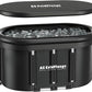 XXL Oval Ice Bath Tub for Cold Plunge, Portable Ice Pod with Lid, 148Gal Inflatable Cold Plunge Tub with 2 Drain Valves for Chiller Connection, Cold Therapy Recovery, Indoor Outdoor Use