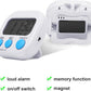 Weewooday 12 Pcs Digital Kitchen Magnetic Timer Bulk Classroom Count up Countdown Timer Large Digits Egg Loud Alarm Cute Desk Stopwatch for Teacher Kids Cooking Office (Stylish Style)