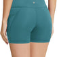baleaf Women's 8"/ 5"/ 3" Biker Shorts High Waist Yoga Workout Gym Running Volleyball Spandex Shorts with Pockets